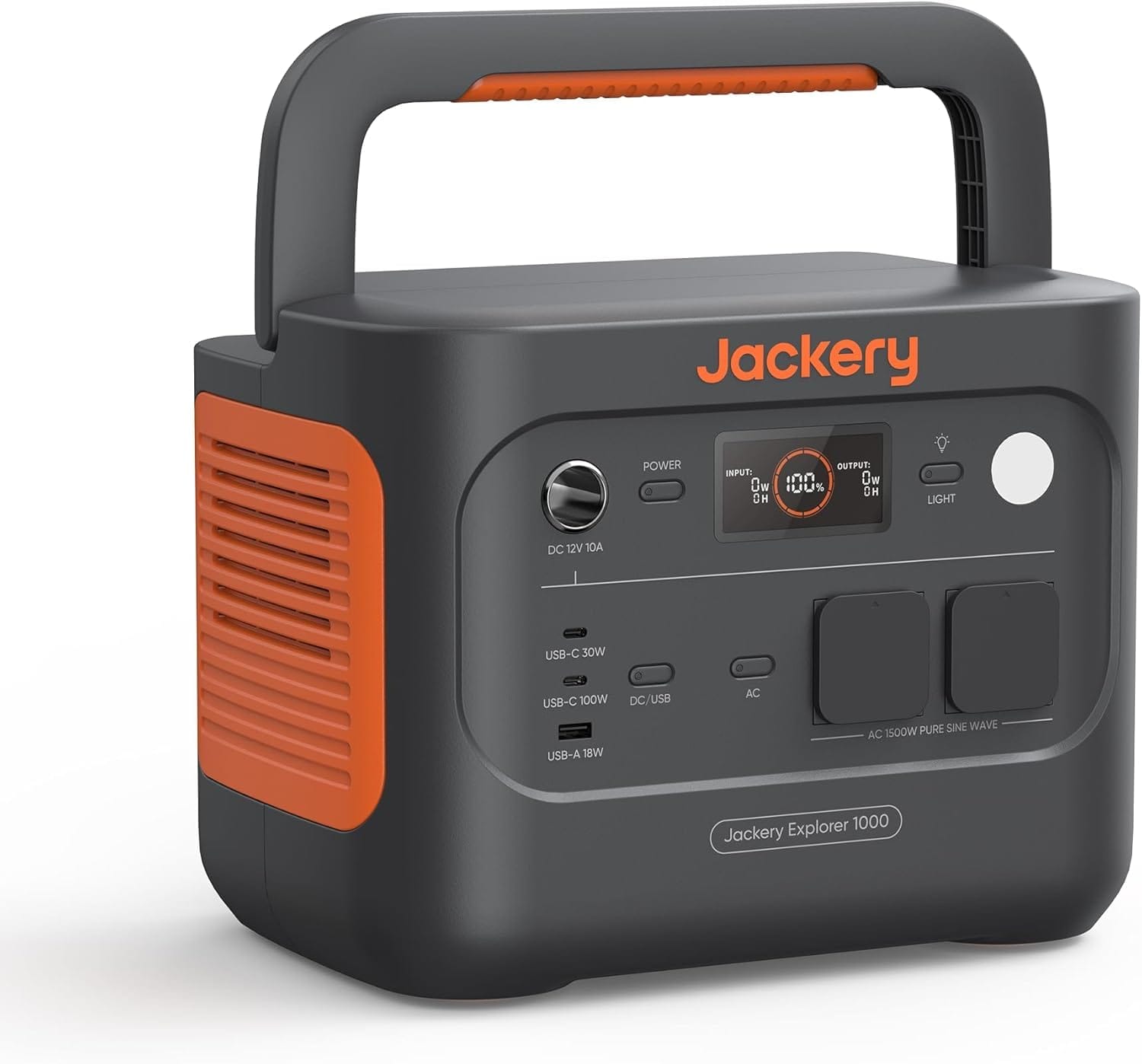 Estación de energía portátil Jackery Explorer 1000 v2 para kit de emergencia, apagones y carga de dispositivos esenciales.