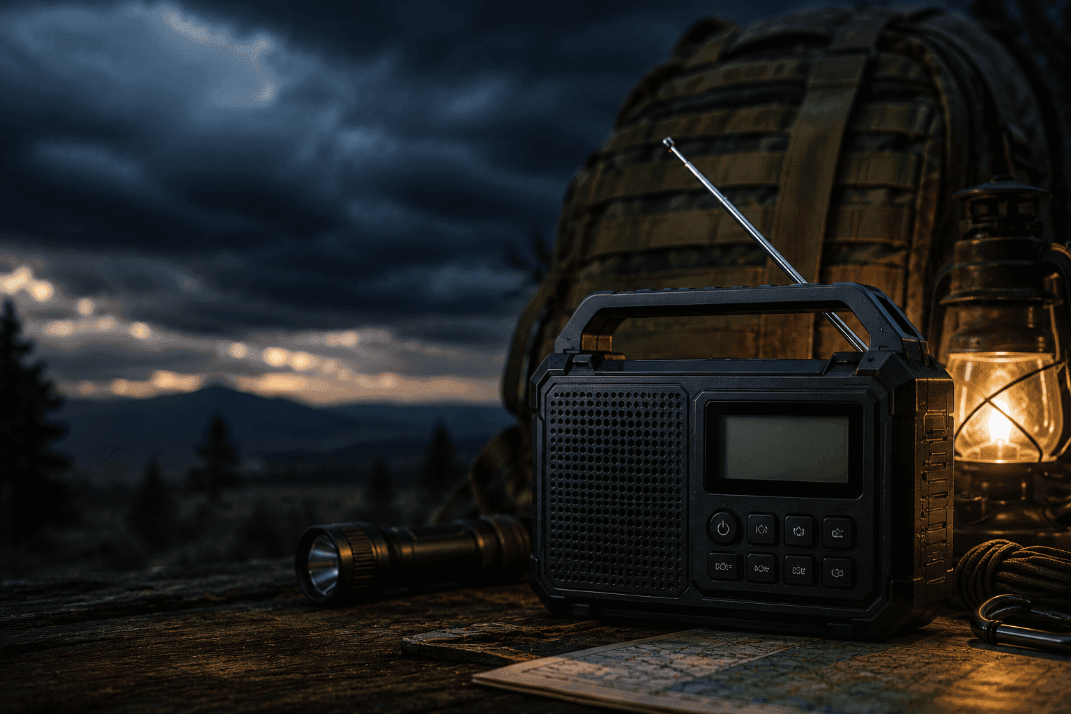 Mejores radios de emergencia con linterna, mochila y equipamiento para prepararse ante apagones y emergencias