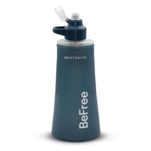 Botella con filtro de agua Katadyn BeFree AC 1L para kit de emergencia y supervivencia