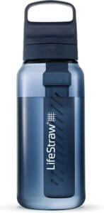 Botella de agua LifeStraw Go Series para supervivencia y evacuación