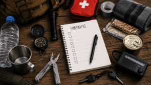 Material esencial para un kit de supervivencia completo