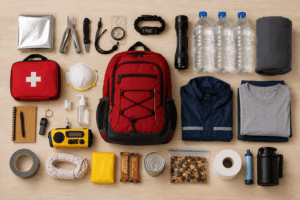 Mejor kit de emergencia de 72 horas con suministros esenciales para supervivencia