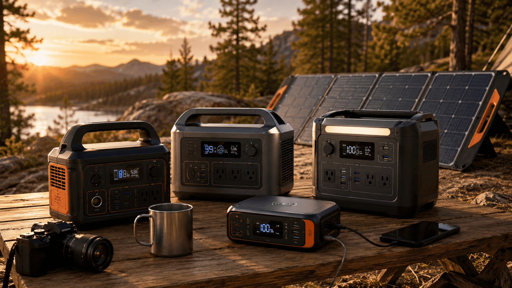 Estaciones solares portátiles para emergencias y autonomía energética