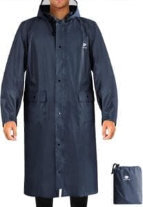 Poncho de lluvia compacto para kit de emergencia 72 horas y evacuación