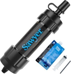 Sawyer Mini para obtener agua potable en situaciones de emergencia