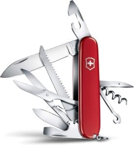 Victorinox Huntsman navaja suiza multifunción para kit de emergencia y supervivencia 72 horas