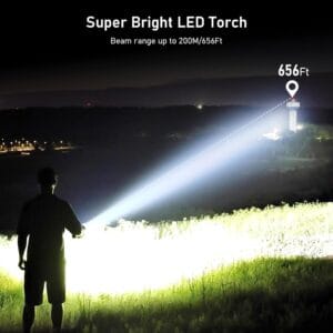 linterna led para emergencias