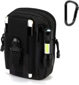 Riñonera táctica EDC para kit de emergencia, supervivencia y uso diario